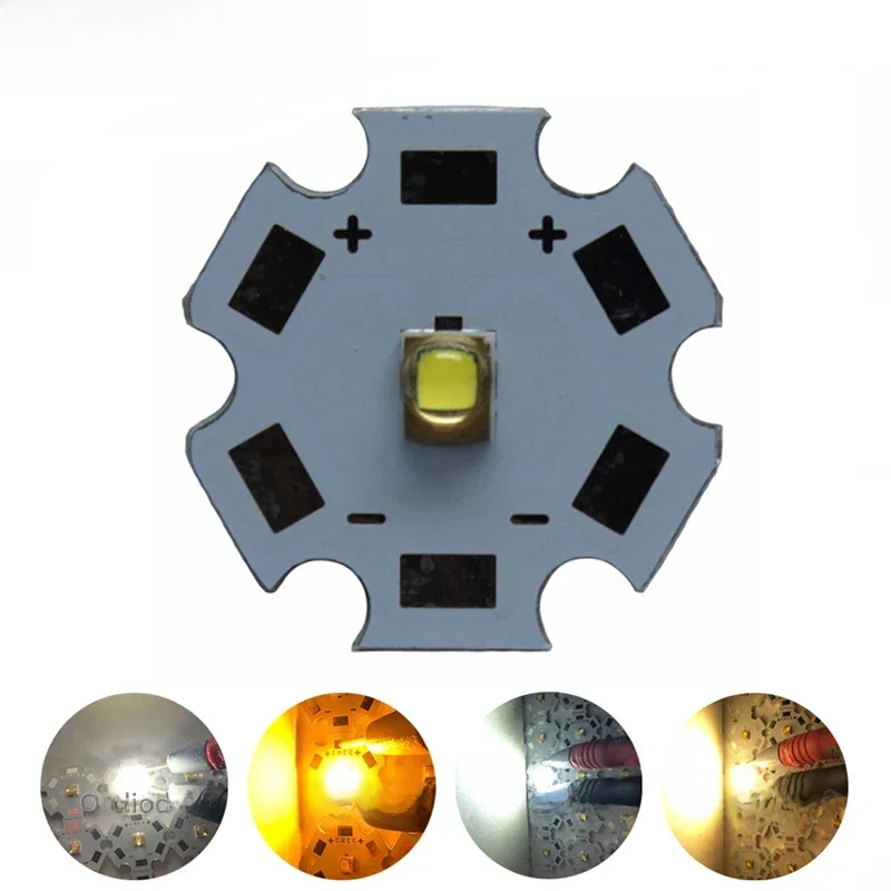 1PCS Korea LG3535 led Emiter Zimny Ciepły Neitralny Biały Złoty Żółty 1W-3W-5W Dioda LED może zastąpićXPG XTE XPG2 LED z grzejnikiem — zdjęcie 2