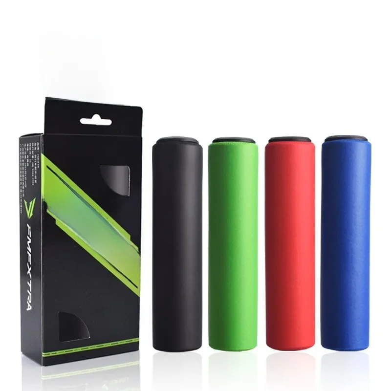 AliExpress 1 pair of silicone handlebars for mountain bikes, anti slip and shock-absorbing handlebars, handlebars, and handlebars