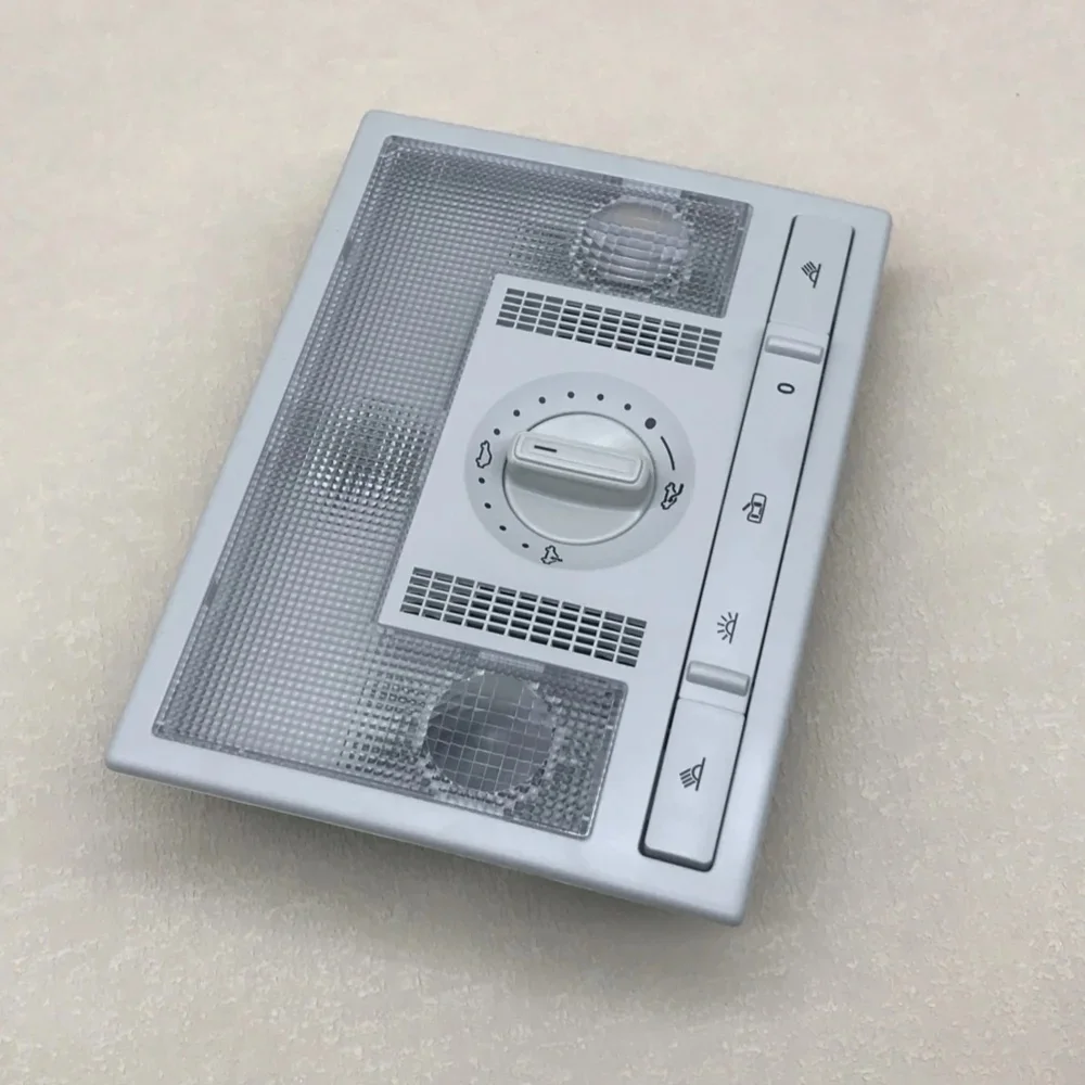 6Q 0959613 Lampe de lecture à dôme avant gris, pour VW Polo 9N 2002 – 2010 Fox EU Altea Leon Toledo 6Q0 959 613A