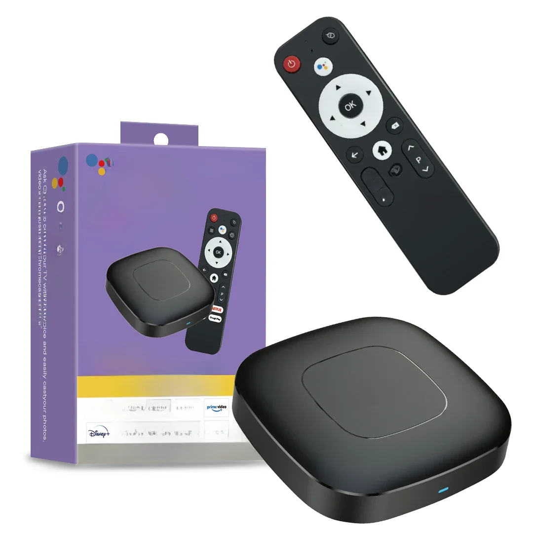 Android13 caixa de tv de cinema em casa inteligente allwinnerh313 google assistente netflix