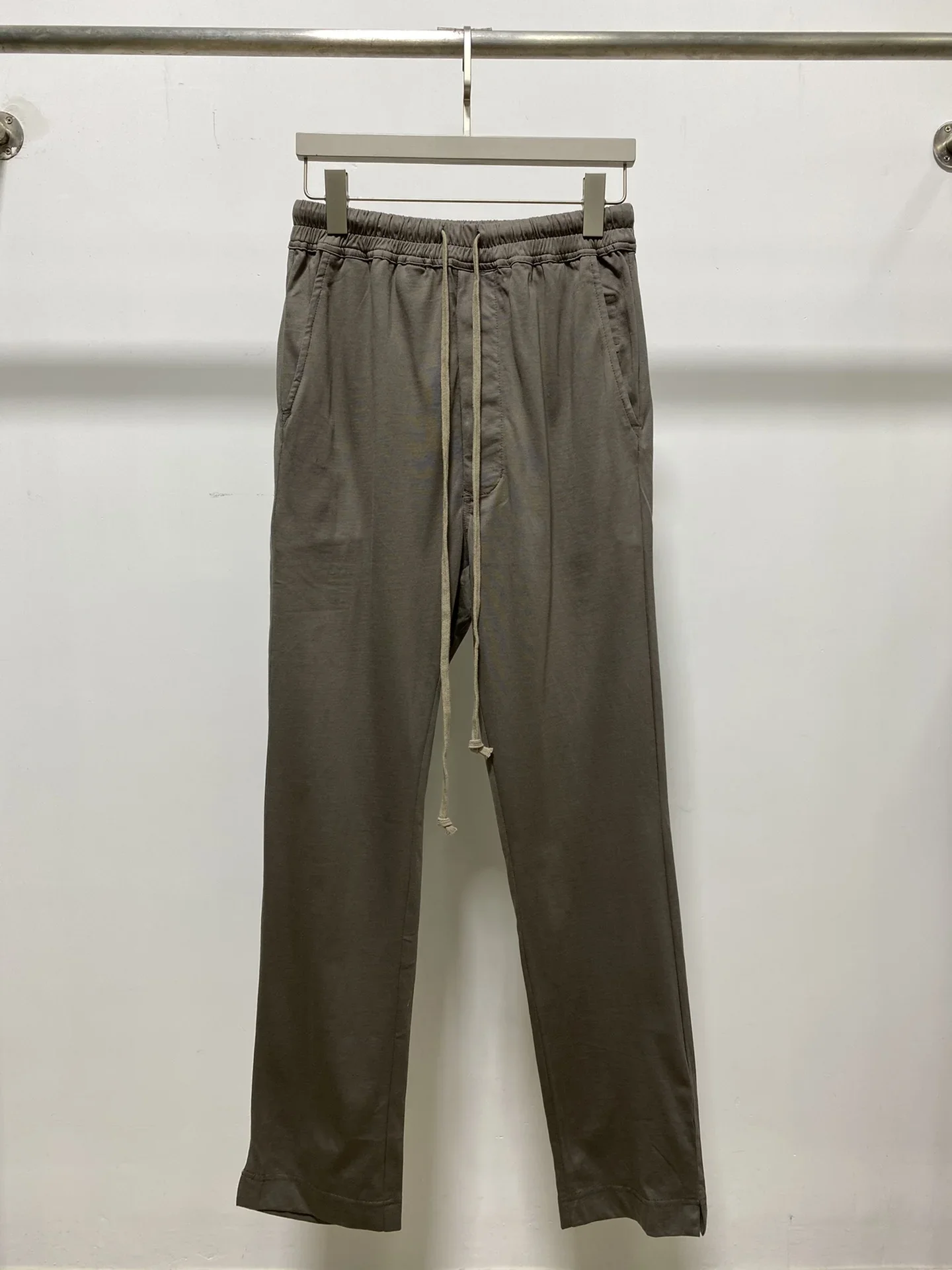 Owen Seak mężczyźni Casual Harem Pants 100% bawełna gotycka odzież spodnie dresowe letnie lekkie damskie główna ulica jednolite, luźne — zdjęcie 2