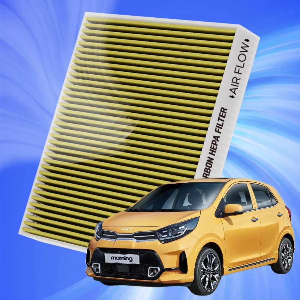 1 + 1 Kia Morning All-model PM0.3 Air Conditioner Filter