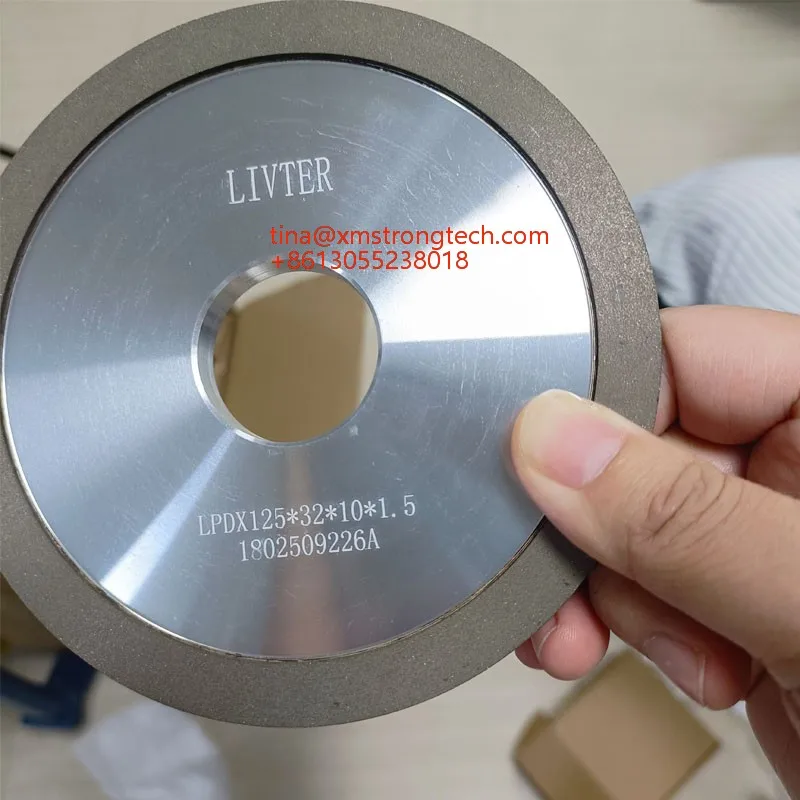 

LIVTER Aluminum Material Diamond Grinding Wheel 125x10x32x1.5 for Circular Saw Blade