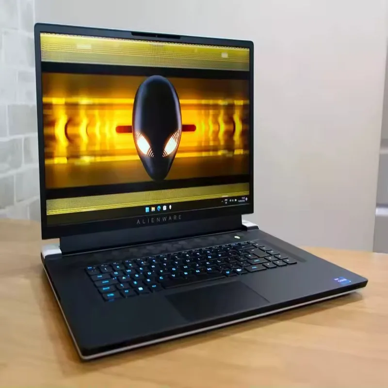 كمبيوتر محمول أصلي للألعاب Alienware X17 R2 Intel Core i9 12900HK 1 تيرابايت SSD 32 جيجابايت رام Ge لـ ce
