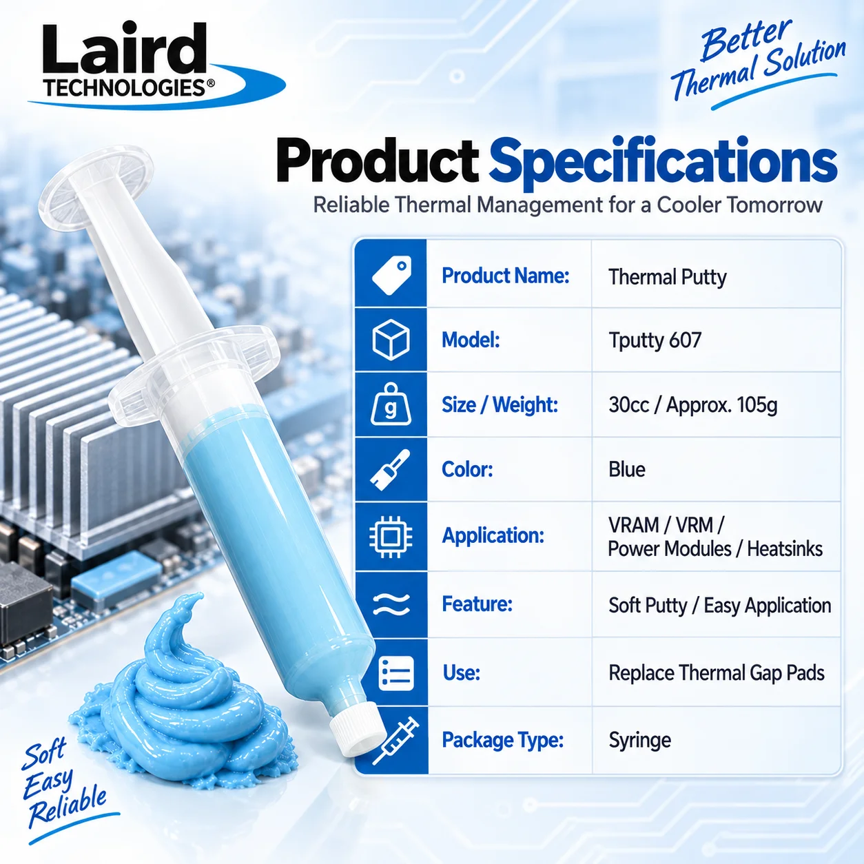 laird607 Termopasta 6.4w Niebi – Laptop Cooling Pad recenzja i cena
