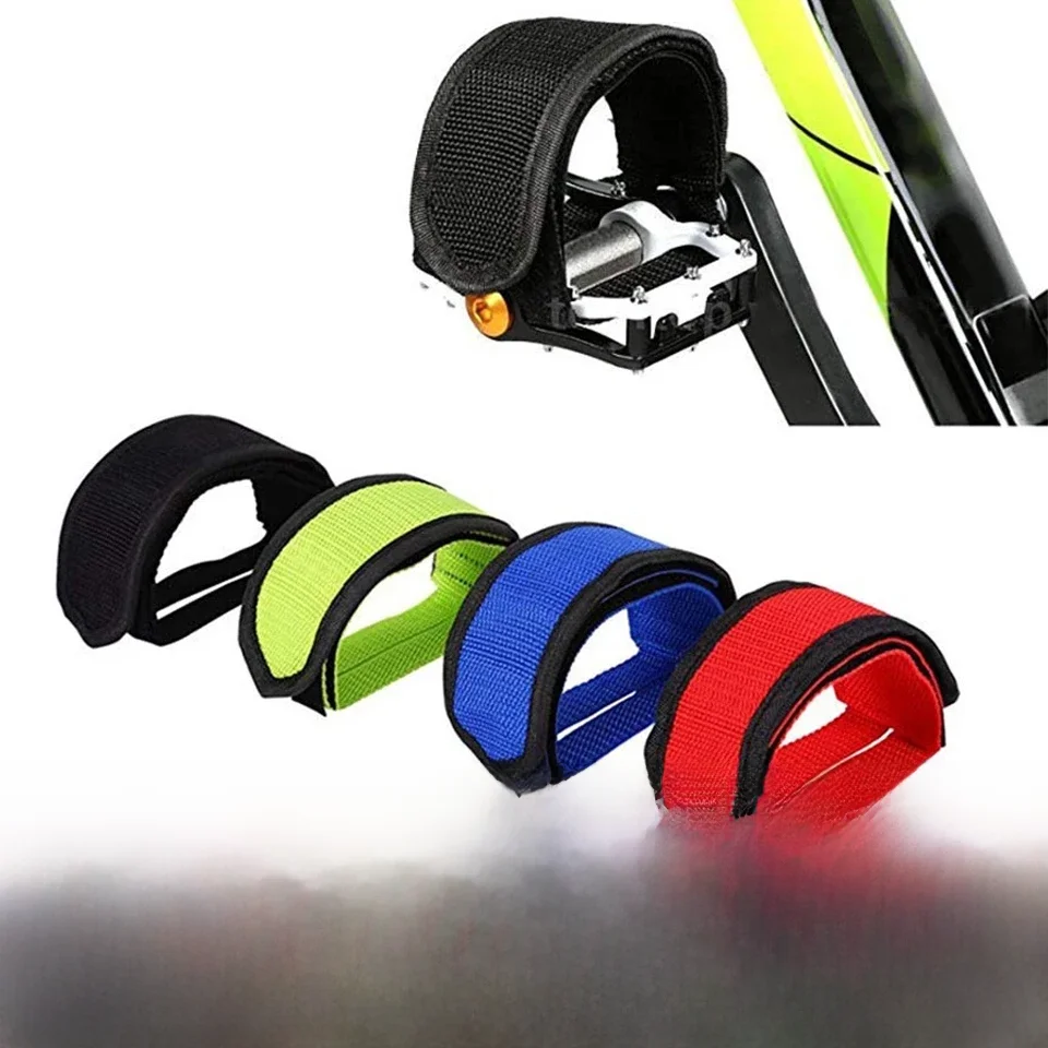 AliExpress 1pcs Bicycle Pedal Straps Toe Clip Strap Belt Adhesivel Bike Pedal Tape Fixed Gear Cycling Fixie Cover