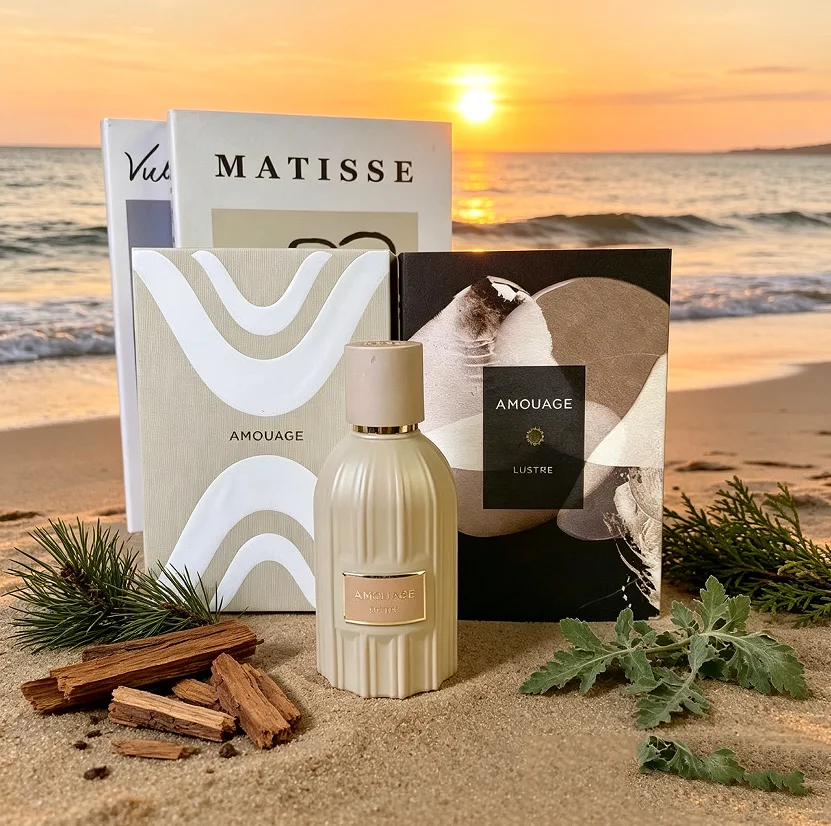 

Amouage Lustre Premium Neutral Wood Tone perfume 100ml, lasting fragrance, suitable for any venue, perfect gift choice