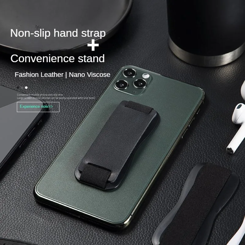 

Phone Grip Strap Holder 1 Pcs Retractable for Back of Phone Black IPhone 16 Universal Stand Support Gifts Sturdy Easy Use
