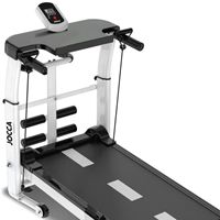 Jocca multifunction magnetic tape, foldable, with transport wheels and space for the tablet or mobile. Ideal for walking or jogging, abdominals and other fitness exercises from home.