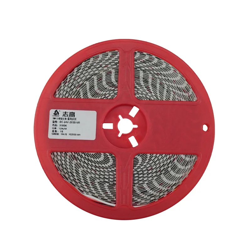 5 มม.ความกว้างแคบ LED Strip Light 24V 2835 120 LEDs/M ไฟ LED แบบยืดหยุ่น LED Backlight โคมไฟโคมไฟโฆษณา