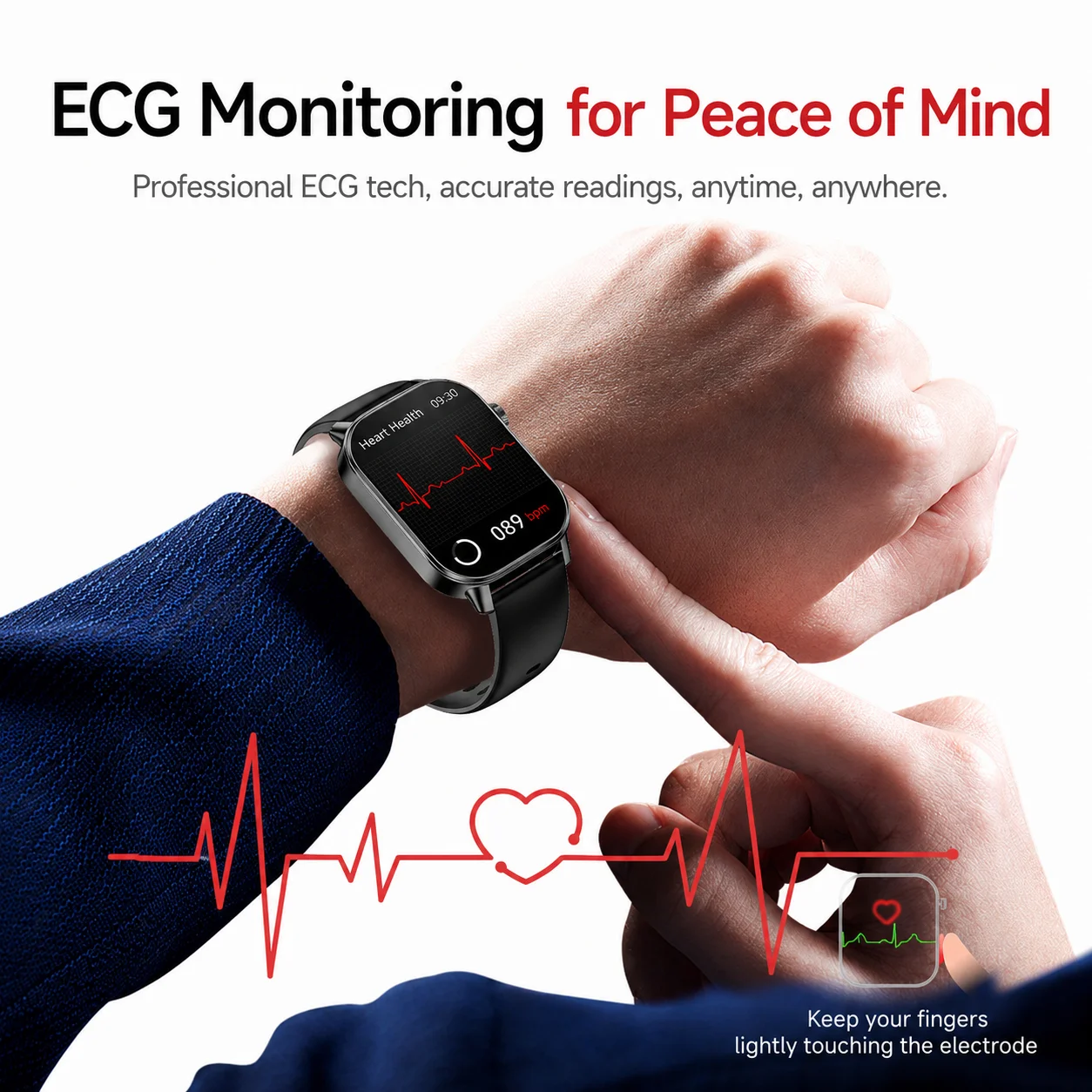 DIDO AI R55S Pro ECG Smart Watch 2.0