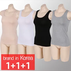 [콜라에스](3종세트) 여성 모달 민소매 나시/탱크탑/슬리브