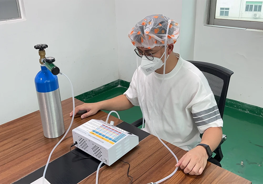 Reusable ozone-resistance bag for ozone hair therapy