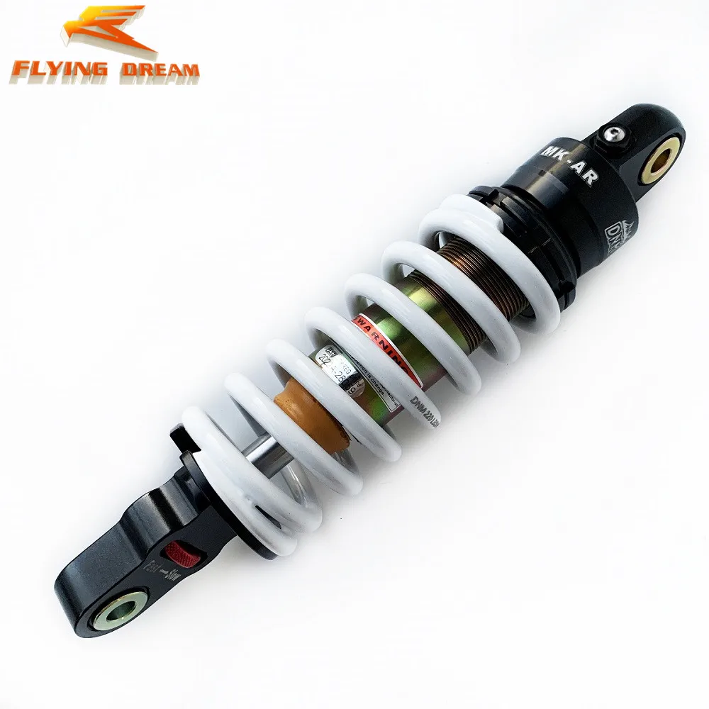 

DNM MK-AR Adjustable Motorcycle Rebound Rear Shock absorber 250mm 220lbs for Dirt Pit Bikes 50cc 70cc 90cc 110cc 125cc