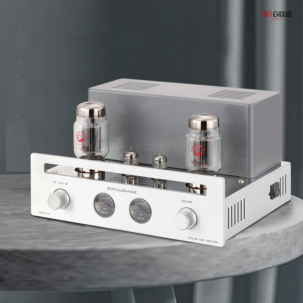 Boyuu F-8 KT88 Tube Amplifier HIFI EXQUIS BoyuuRange Reisong Single-Ended 6N2 Electron Lamp Amp