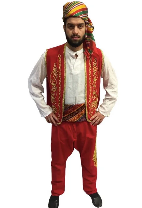 Ottoman Embroidered Vest Kırmzı Ottoman Vest Embroidered Vest Groom Kına Night Groom traditional Ottoman YouTube phenomenon vest