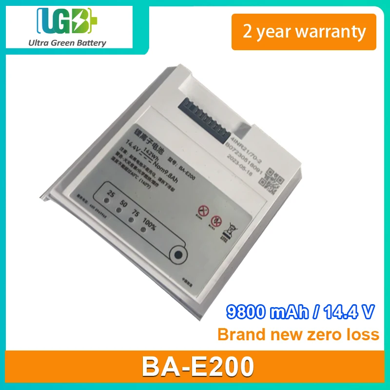 

UGB New battery For BA-E200 OXygenerator Battery 9800mAh 14.4V 142Wh