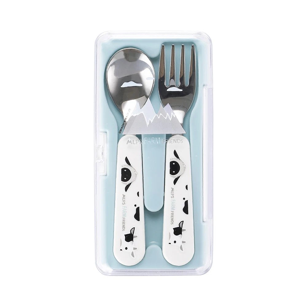 Alps Palm Sten Spoon Fork Case Set