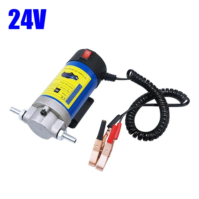 EAFC 12 V/24 V Elektrische Scavenge Zuig Overdracht Verandering Pomp 100 W 1-4L/min olie Overdracht Pomp Motor Olie Diesel Extractor Pomp