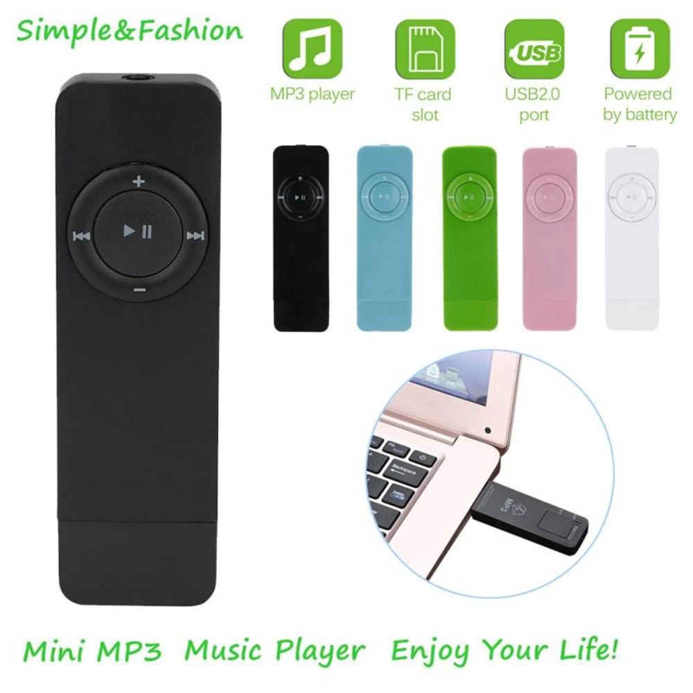 MP3 Player Music Speaker Portable Long USB Plug-in Music Player Hifi Player Support micro tf card