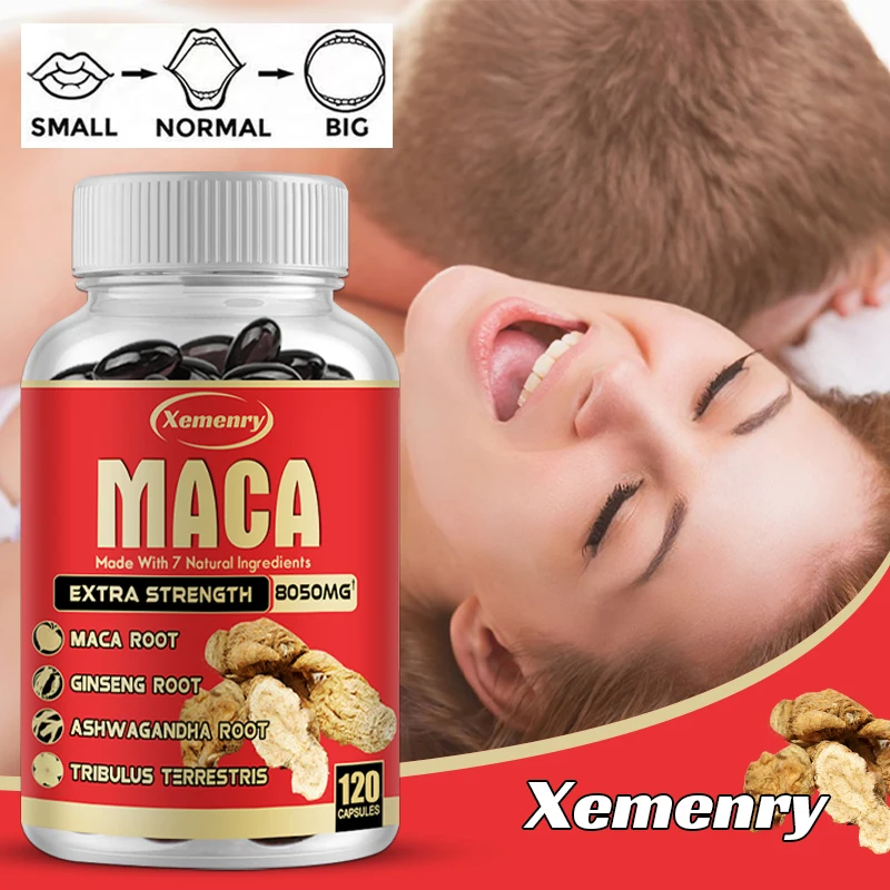 Maca supplements - Endurance support, stress relief, hormone balance