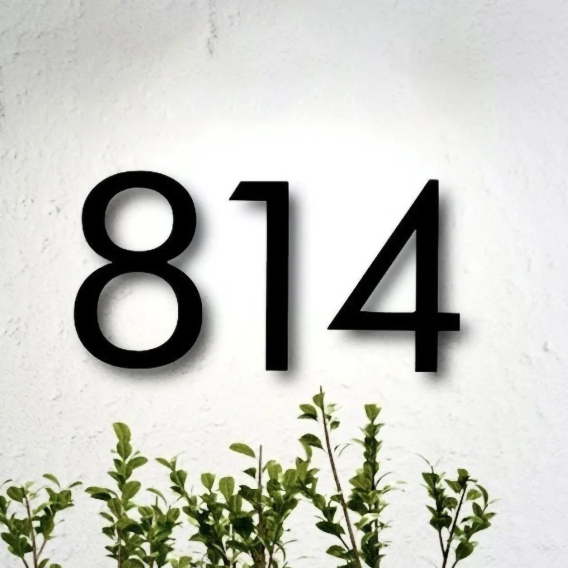 Modern House Numbers Backlit Home Address Number House Numbers Hotel Room Numbers Sign Door Sign Gifts