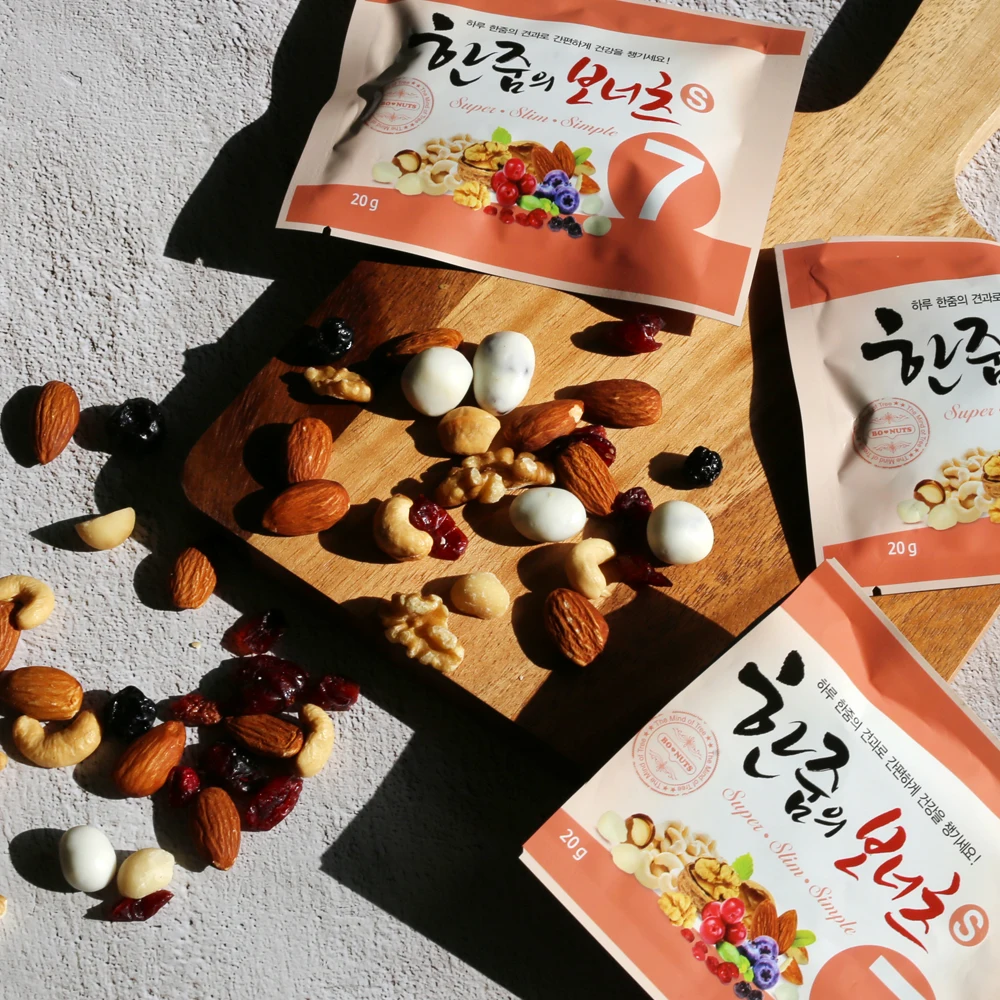 [신통씨푸드]  하루견과 한줌의보너츠S7 20g 10봉+10봉