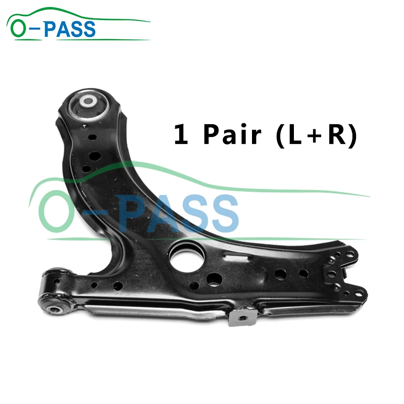 

OPASS Front axle lower Control arm For VW BORA Golf Jetta IV New Beetle & Audi A3 & SKODA Octavia & SEAT Toledo Leon 1J0407151A