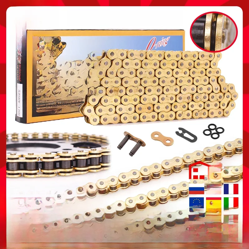 Cvk Hoge Kwaliteit Motorfiets O-Ring Oliekeerringen Chain Sets Voor 428 Deed Keten 136 Link 520 525 530 kettingen 120 Links Met Facotry Verkoop - afbeelding 2
