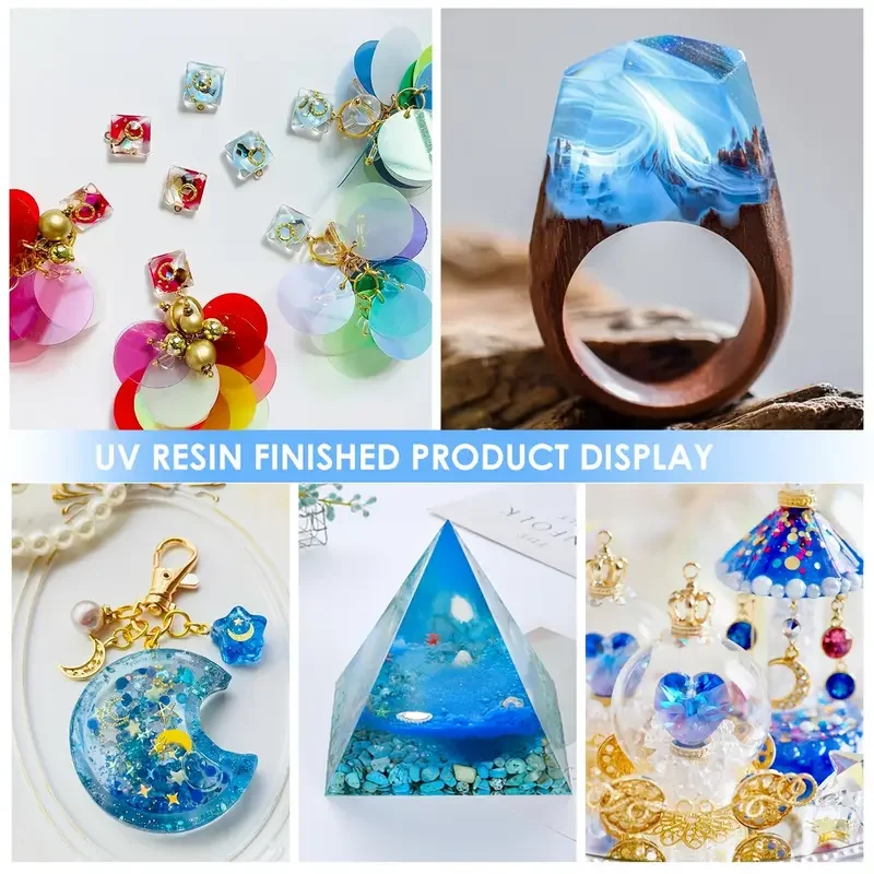 Verbessertes Geruchloses Schnellhärtendes Nicht-Vergilbendes Harz für Schmuck, Handyformen & DIY-Gießarbeiten, Tolles Geschenk für Bastler – Detail 6