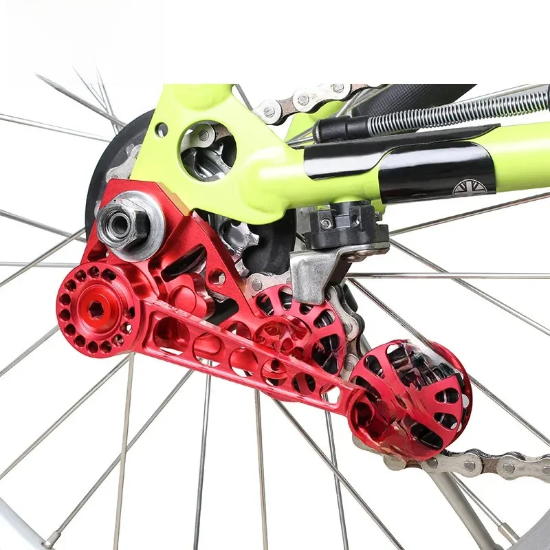AliExpress MUQZI Folding Bike Chain Guide SingleDisc 2/3/6 Speed Rear Bicycle Derailleur Chain Tensioner for Brompton Inner Outer Shift