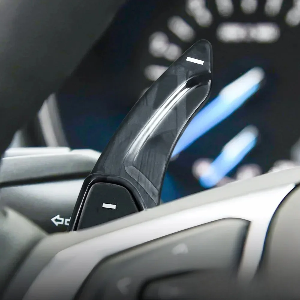 Steering Wheel Paddle Gear Shifter Extension Trim For Lincoln MKC MKX MKZ MKS Ford Fusion Mondeo Edge