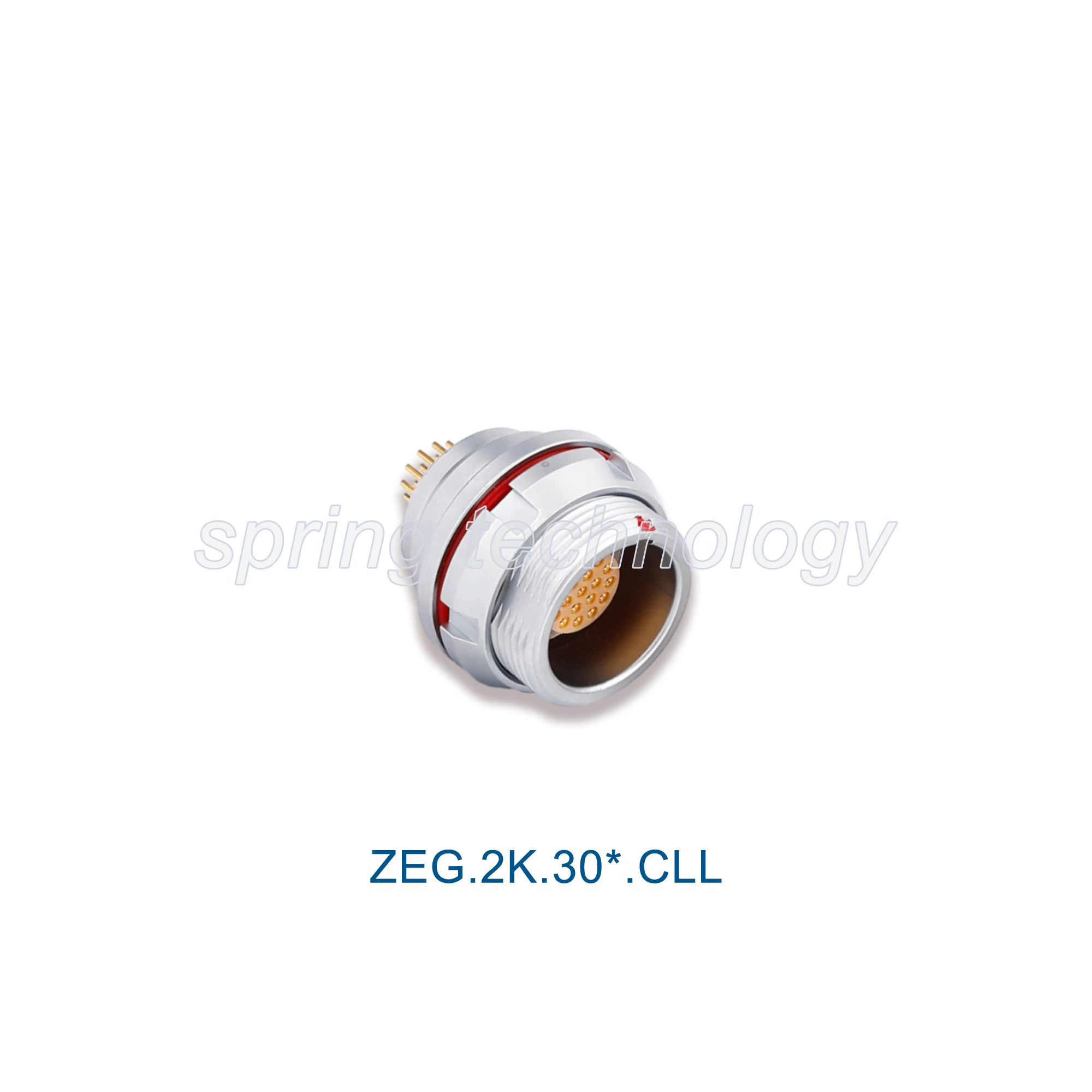 ZEG/EEG.2K M20 Push-pull Multipole Watertight Fixed Socket, ZEG/EEG.2K.302/303/304/305/306/307/308/310/312/314/316/319/326.CLL