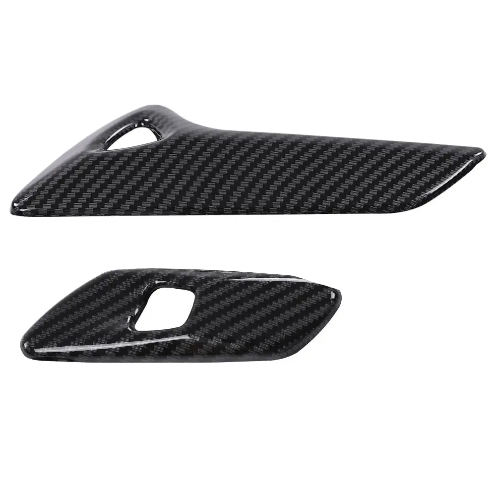 

Carbon Fiber Interior Door Handle Molding Cover Trims Fit for Corvette C7 2014-2018 Left Side 791319266460 Plastic Black Durable