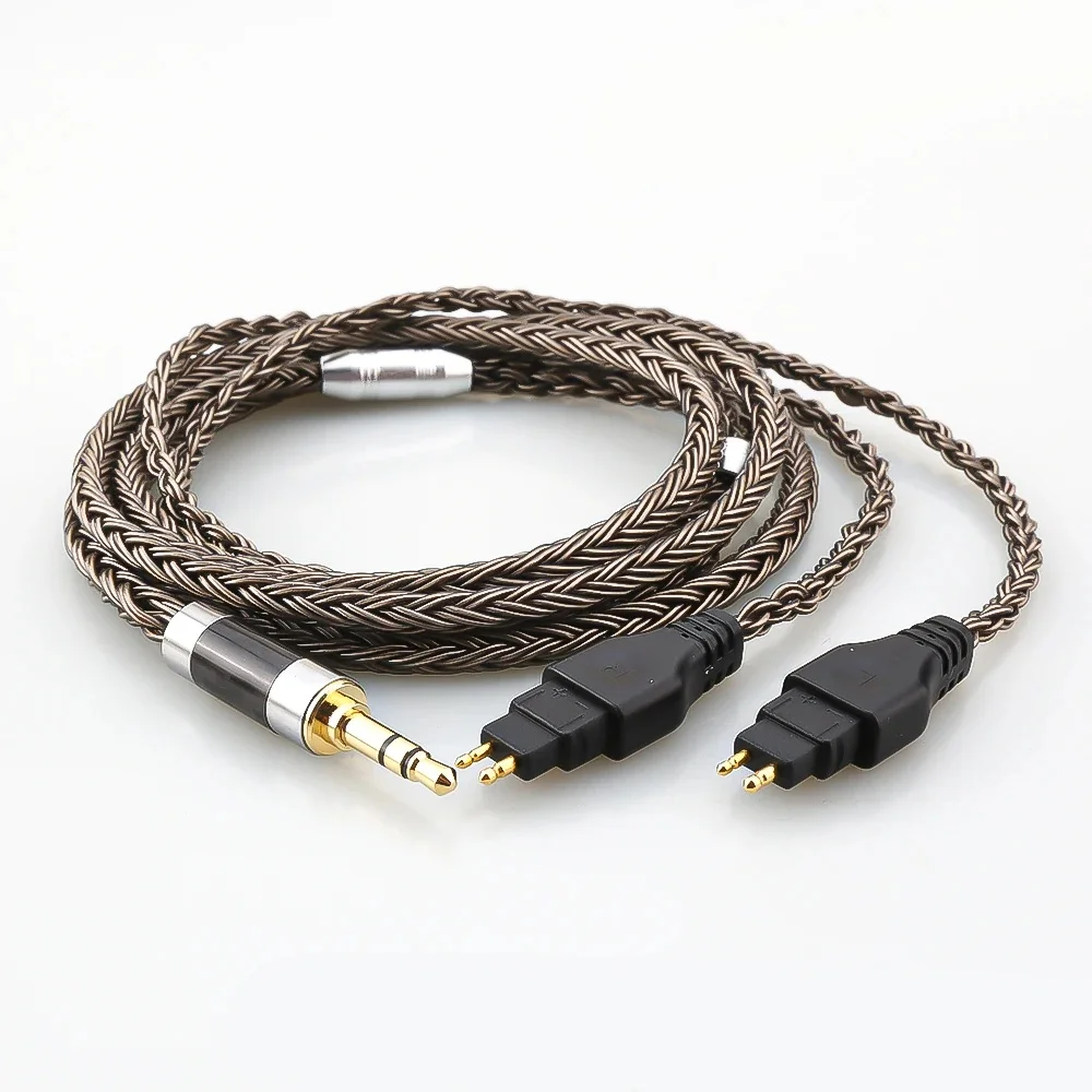 16-żyłowy kabel słuchawkowy 7N OCC do modeli HD580, HD600, HD650, HD25, HD660S, HD565, HD545 – ulepszony, zbalansowany, z wtyczką 2,5 mm, 4,4 mm i XLR. — zdjęcie produktu 7