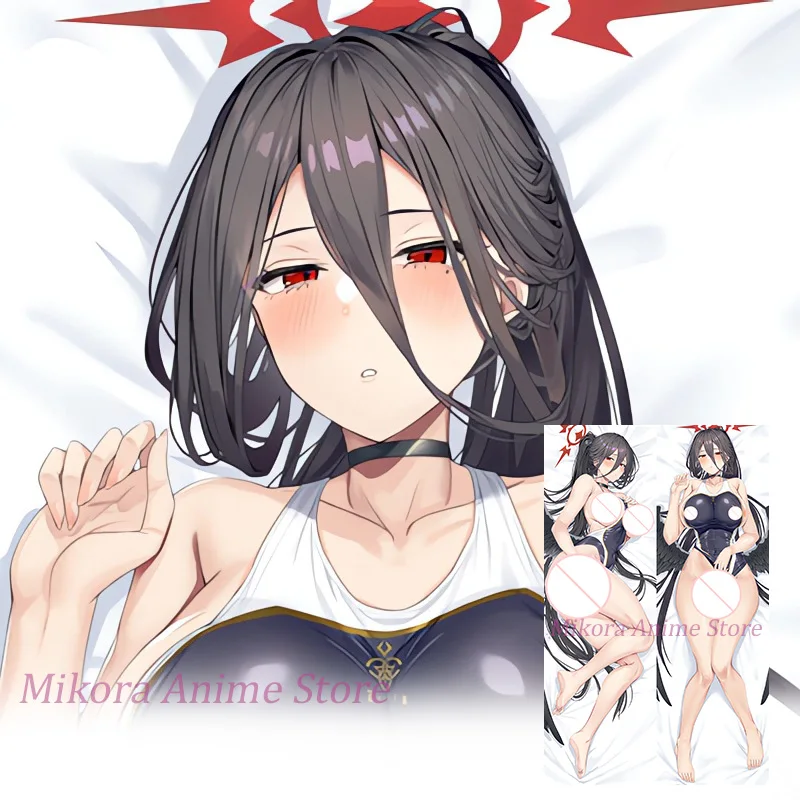 

Dakimakura hasumi (blue archive) Anime Body Pillow Cover Double-sided Print Life-size Pillowcase Gift