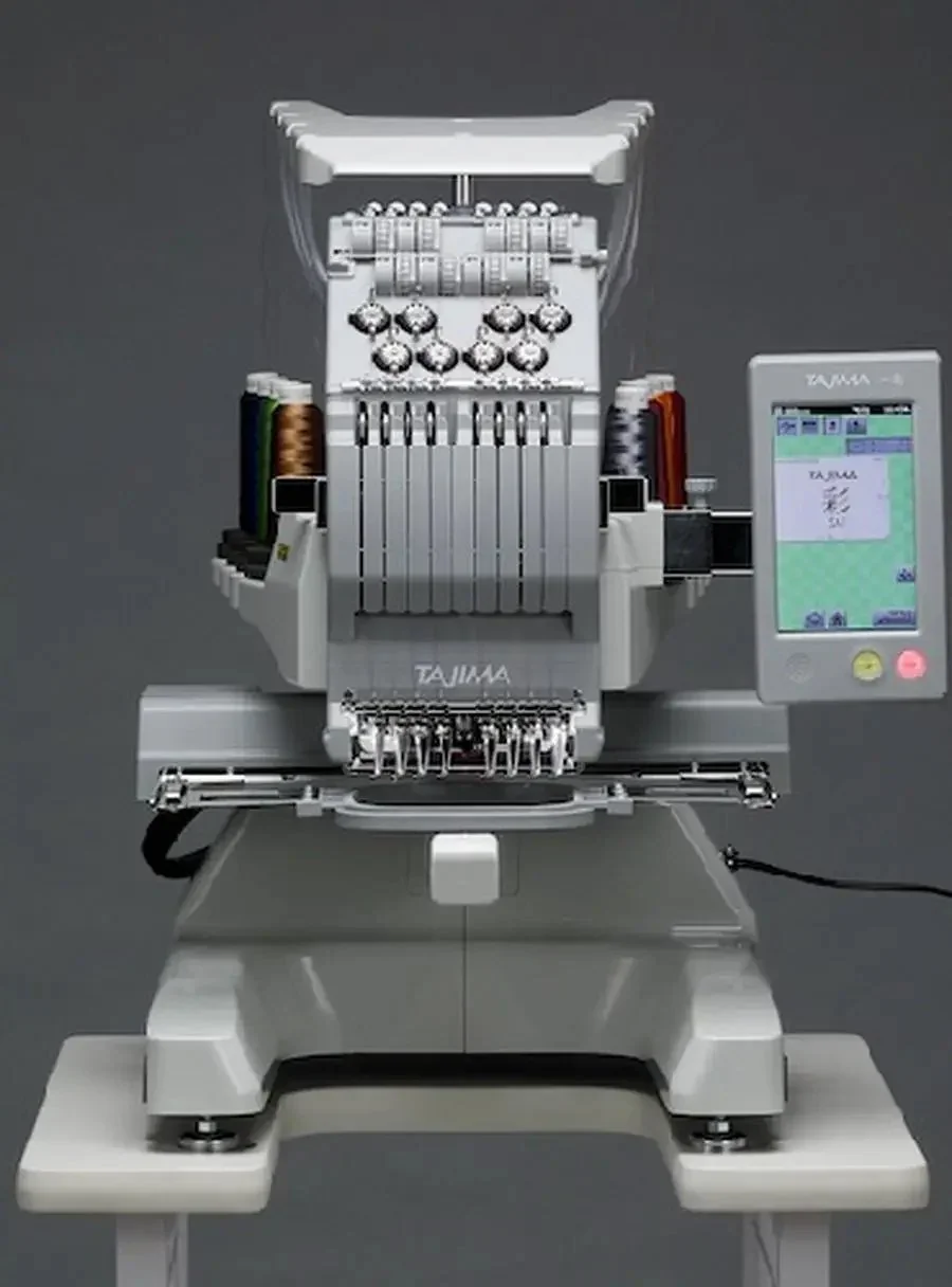 High Discount New Juki Tajima Sai 8 Needle Embroidery Machine. ON Sales Fast Shipping