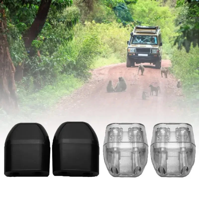 Sifflets de cerf de voiture avec alarme sonore de sécurité, répulsif à ultrasons pour auto, camion, moto, système de sifflets d'animaux SACIodine