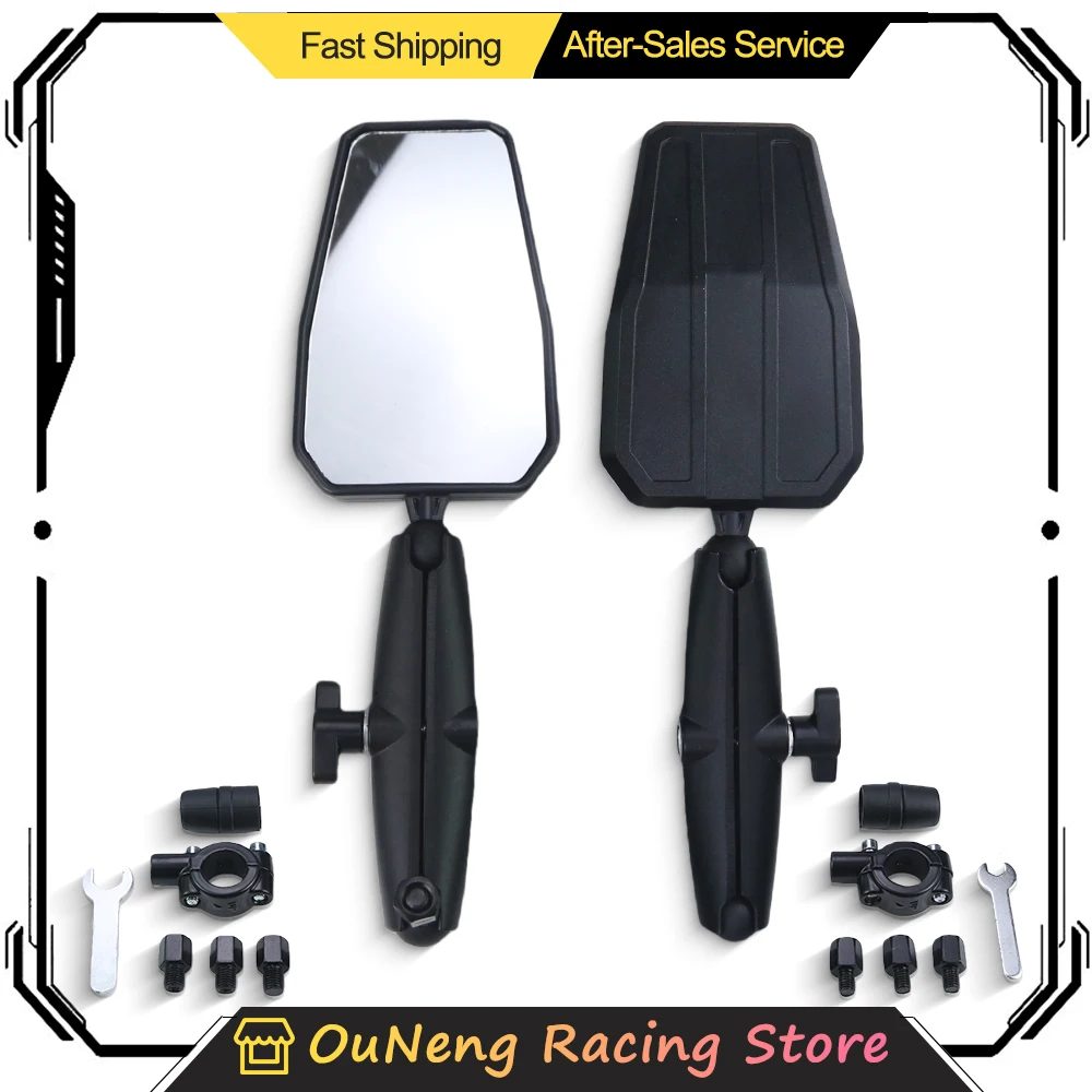 

Motorcycle Rear View Mirror Universal Adjustable Adventure Motorbike Westwind OffRoad Handlebar Side Mirrors Foldable Mirrors