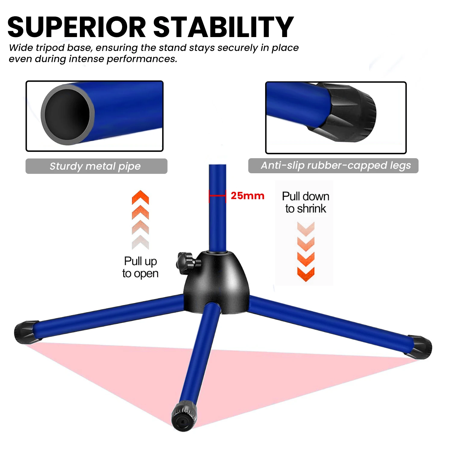 5 Core Mic Stand 2 Pcs Floor H - đánh giá và giá Microphone Stand Boom Arm Floor
