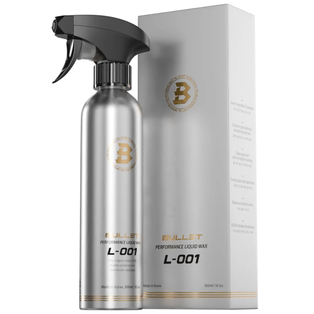 Theclass Bullet L001 성능 워터 왁스 300ml 광택 코팅 자동차 세차제 리뷰 및 실용적 사용 가이드