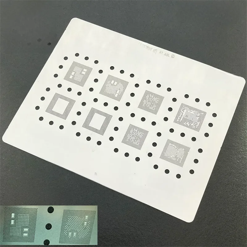 Amaoe QU5 dla procesora Qualcomm RAM Chip IC SDM710 SM6150 MSM8917 SDM845 SM8150 SDM670 BGA Reballing szablon szablonu — zdjęcie 2