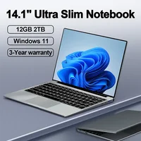 FUCHU Laptop 2026 Brand NEW 14.1 Inch Intel Business Laptop Computer 12GB RAM 256GB 512GB 1TB SSD Windows 11 Notebook Learn Recreation Entertainment Laptop Notebook PC Computer