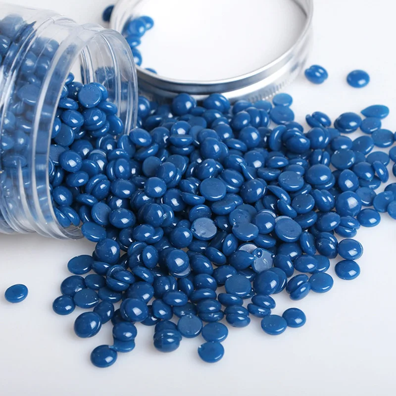 400g fagioli di cera depilatoria pellicola calda cera perline di cera dura per Bikini viso capelli gambe braccio depilazione fagiolo indolore per donna uomo