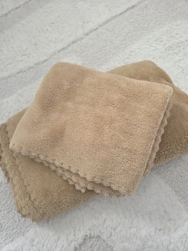 2PC Bath Towels Set Super Soft Highly Absorbent Quick-drying Coral Velvet Bath Towel For Adults Hotel & Spa Use photo review
