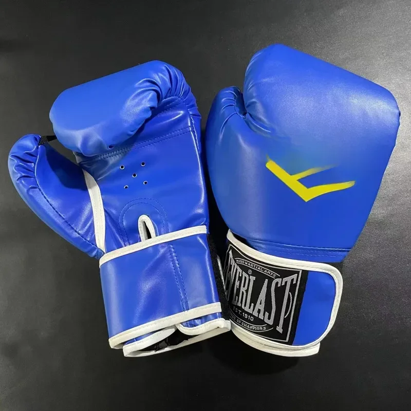 6/8/10/12/14oz Professionelle Boxhandschuhe Verdickte PU Muay Thai Sanda MMA Trainingshandschuhe Boxtrainingszubehör