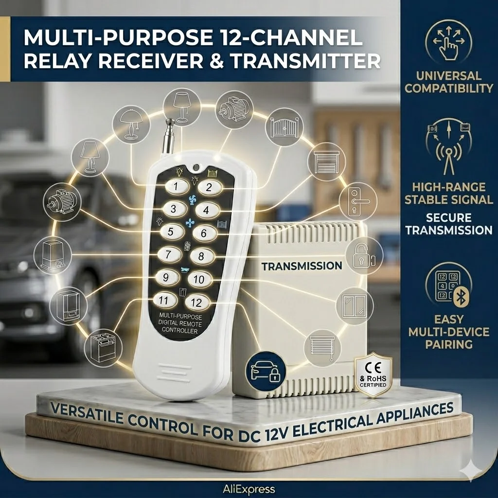 12-канальный беспроводной моду – обзор и цена Home Automation Ideas