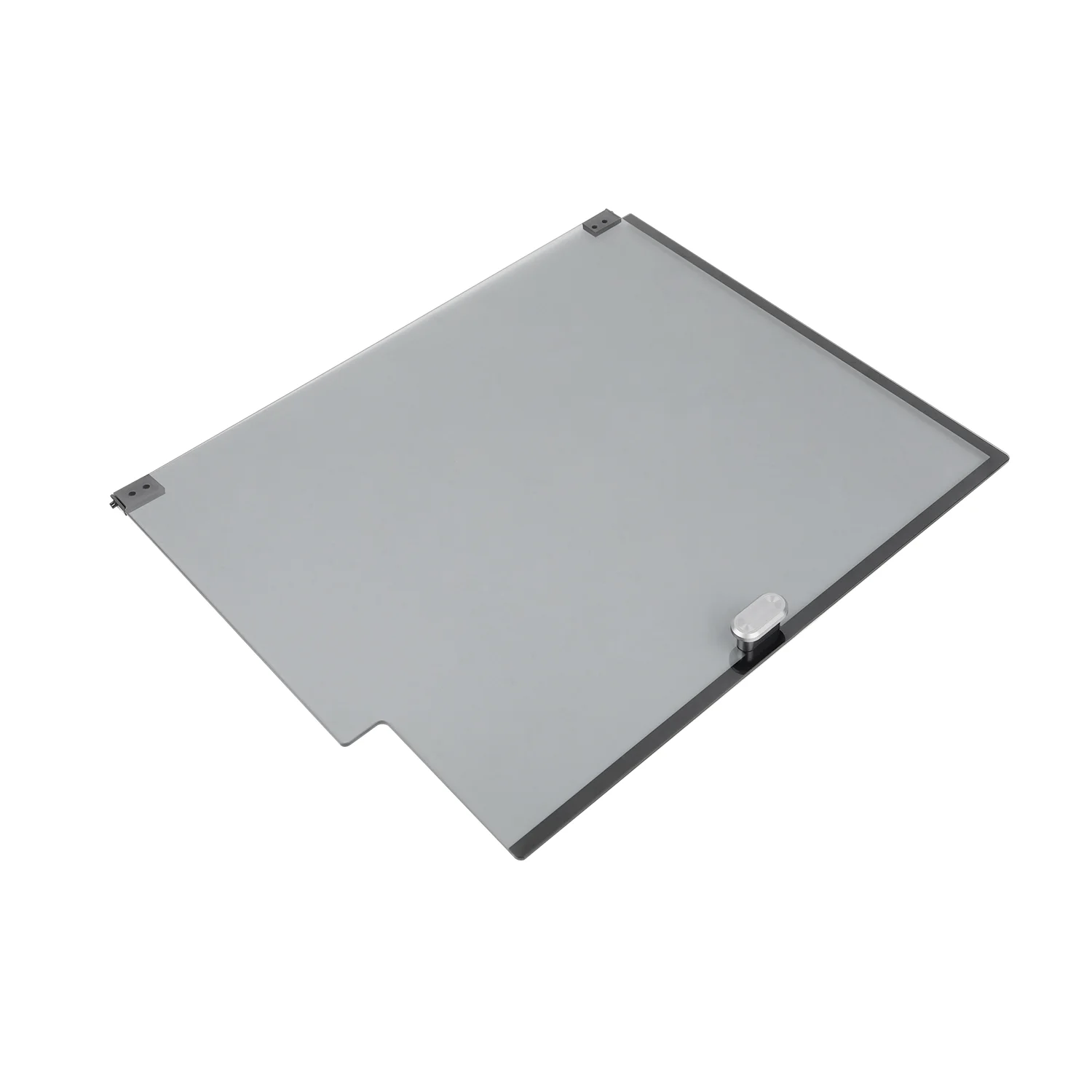 Para creality k1/k2 plus/k1 max/k1c kit de vidro da porta dianteira creality original 302x372x3mm vidro k2 plus kit vidro superior