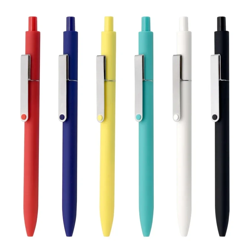 Kaco MIDOT Sign Pen 0,5 MM Czarny tusz Kolorowe długopisy żelowe Metalowy klips Neutralne długopisy do szkolnych materiałów biurowych — zdjęcie 2