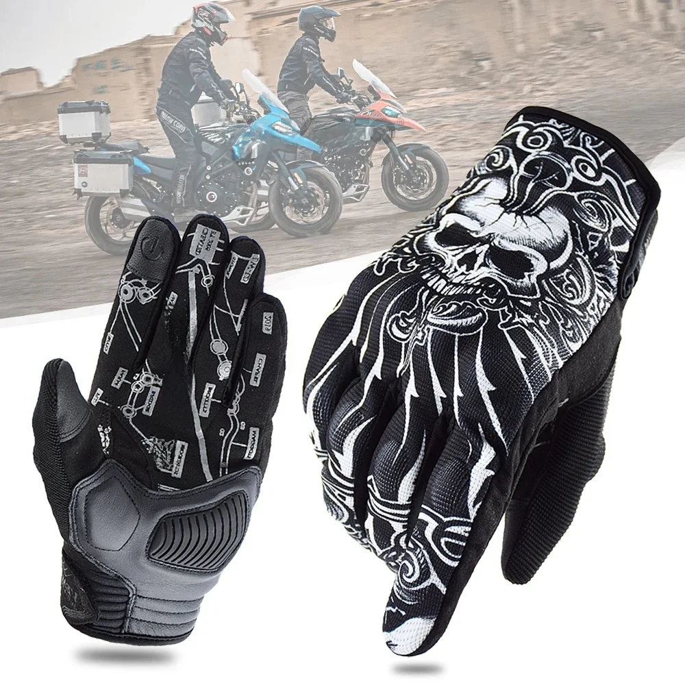 AliExpress VEMAR Summer New Motorcycle Gloves Women Men Motorbike Cycling Gloves BMX ATV MTB Off-Road Gloves Rider Sports Protect Gloves Guantes
